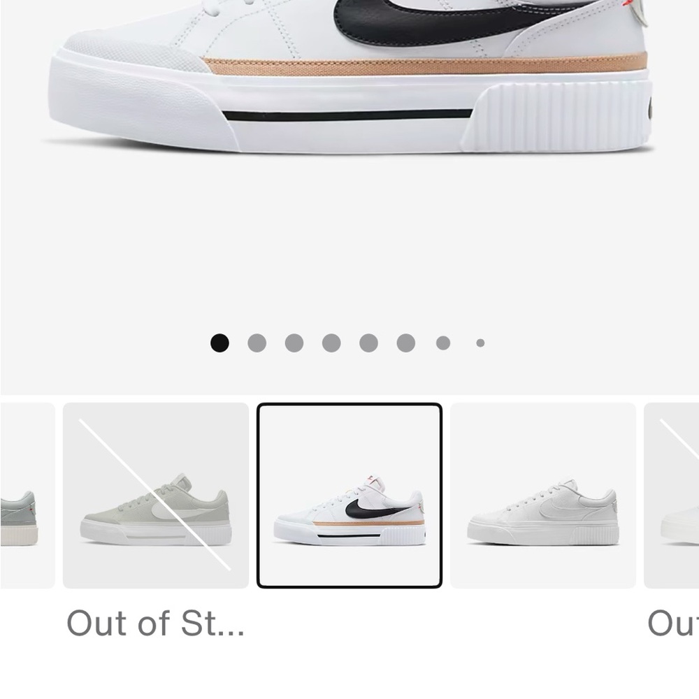 Nike Legacy Court Platform Shoes
